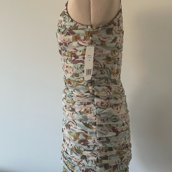 Georgette Floral mini Dress - Picture 4 of 9